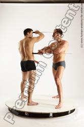 Fighting reference poses of Norbert & Radan